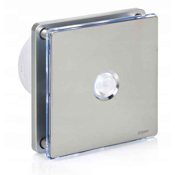 BFS100LP-S – koupelnový ventilátor (led Pir) stříbrný