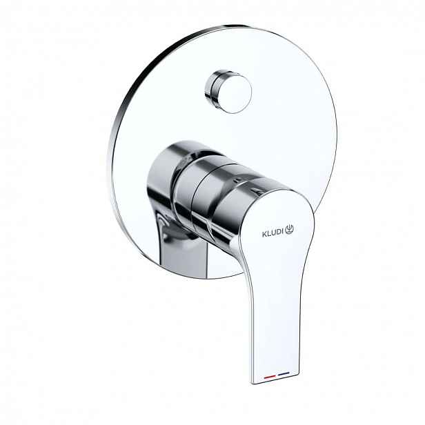 Kludi Zenta SL - Baterie pod omítku pro 2 spotřebiče, chrom 487590565