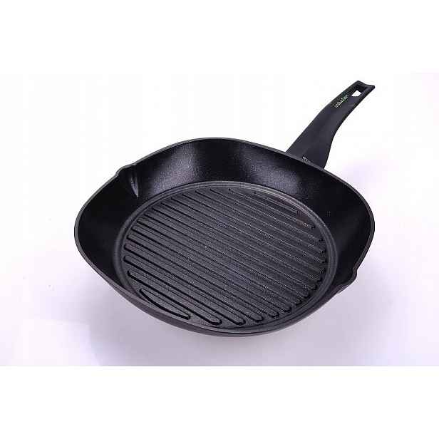 Grilovací Pánev Moneta Nova 28 cm kulatá hliníková na indukci