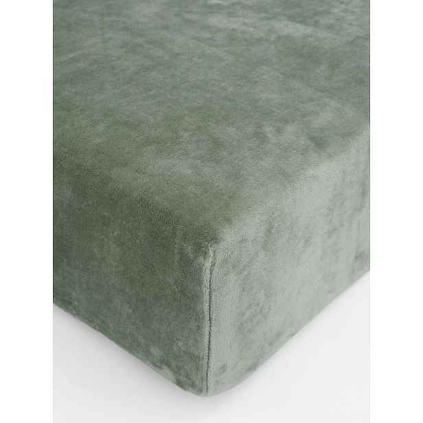MKLuzkoviny.cz Prostěradlo mikroplyš Deluxe 200 x 200 cm - olivové
