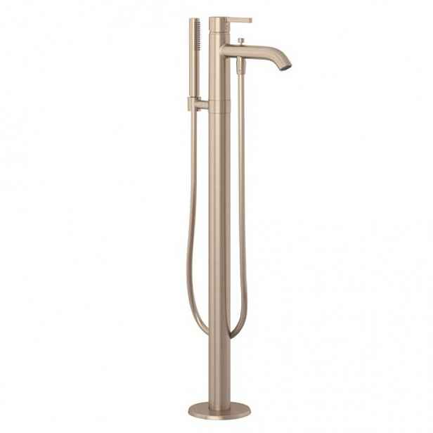 Vanová baterie Kludi Nova Fonte se sprchovým setem kartáčovaný bronz 38590N115