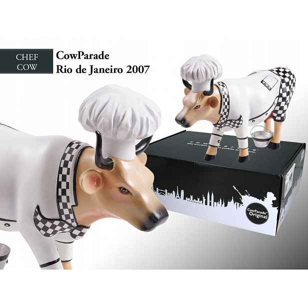 CowParade Rio de Janeiro 2007 Kuchařka studenti univerzity Estácio de Sá