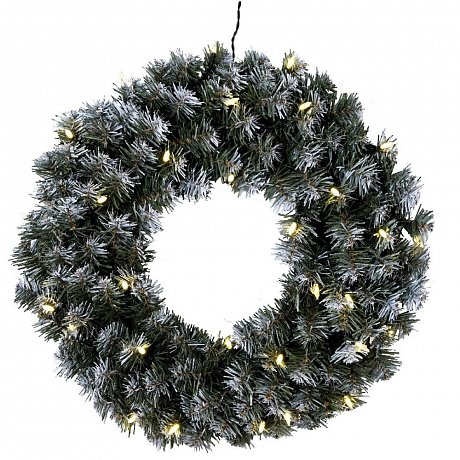 LED svítící věnec Best Season Wreath, ⌀ 50 cm