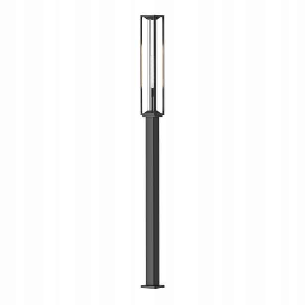 Maytoni Zahradní lucerna 220 cm Grafit E27 IP54 bez žárovky