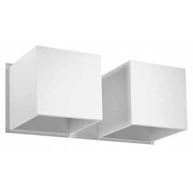 Nástěnná lampa Quad 2 bílá Sollux