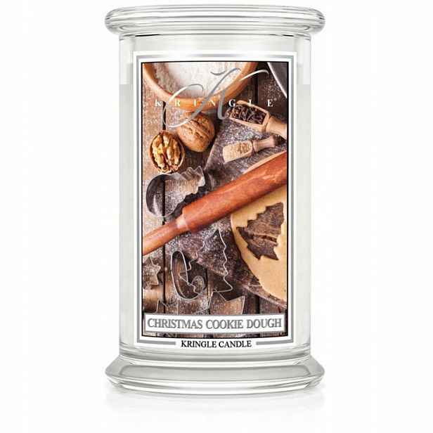 Vánoční svíčka Dough Kringle Candle velká svíčka se dvěma knoty (624 g)