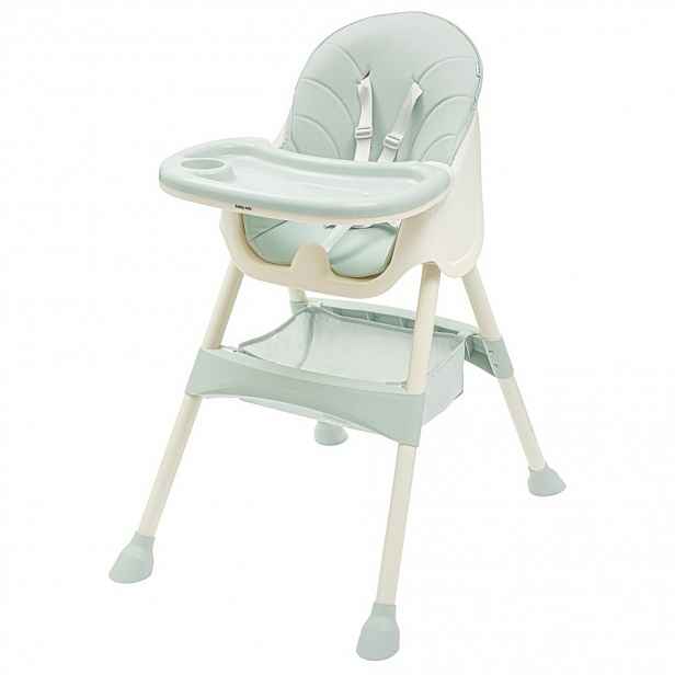 Baby Mix Jídelní stolička Nora, zelená, 51 x 43 x 27 cm