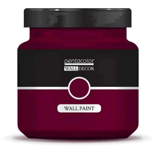 Barva na zeď Wall Decor 1000 ml Zářivá Červená