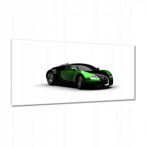 Obrazy 115x55 Zelené Bugatti Veyron