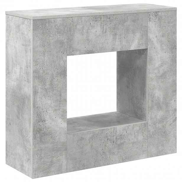 vidaXL Betonově Šedá 82 x 29 x 74 cm