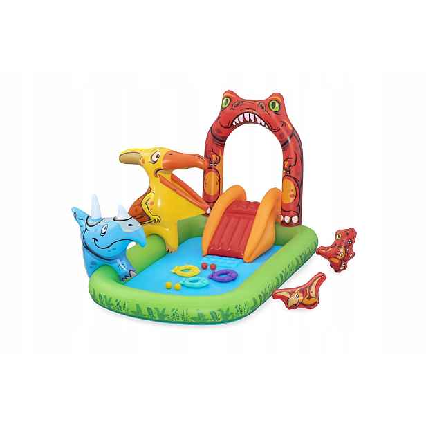 Vodní Dětské Hřiště Nafukovací svět dinosaurů 241x140x137 cm Bestway pro děti