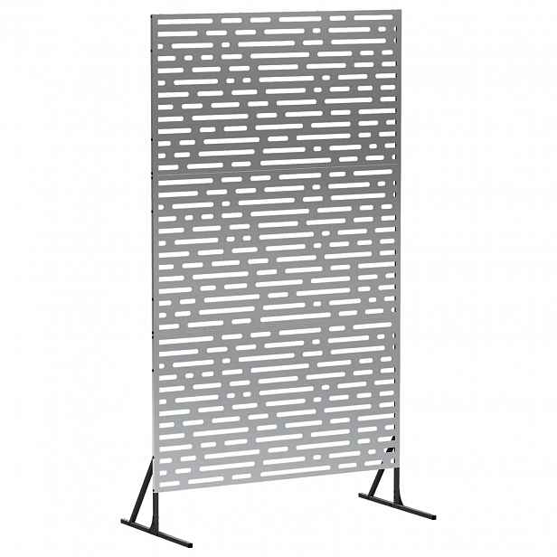 vidaXL Obrazovka pro soukromí 100 x 50 x 180 cm Pozinkovaná ocel