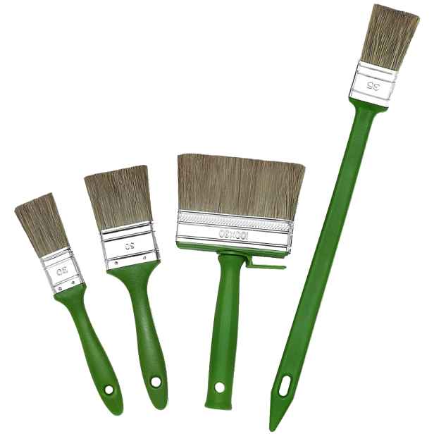 Sada štětců na lazury Color Expert 4 ks