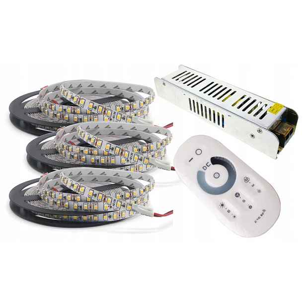Set Led pásek 2835 IP20 15M Bílá Denní Dotyk