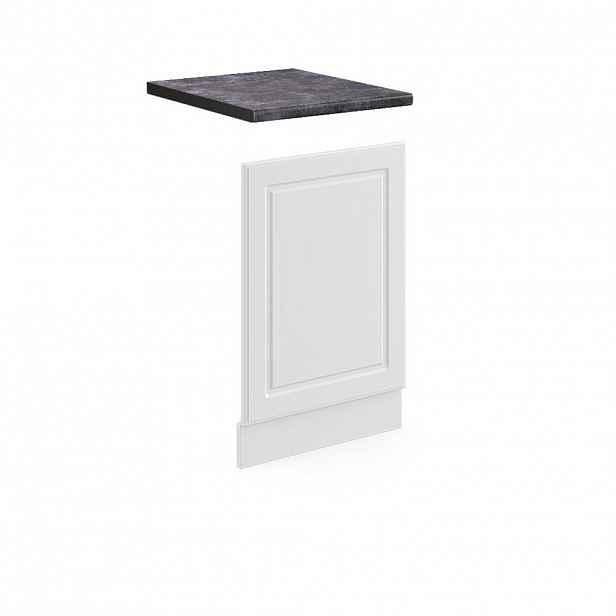 Vicco PŘEDNÍ PANEL R-Line Bílý venkovský dům 45 cm , PD Antracit