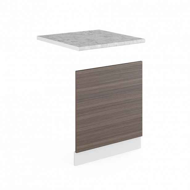 Vicco PŘEDNÍ PANEL R-Line Ušlechtilá šedá 60 cm , PD Mramor