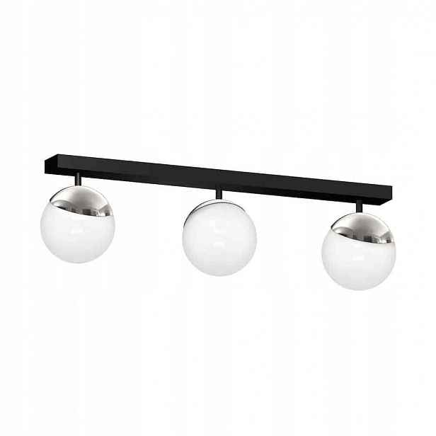 Stropní Svítidlo Stropní Svítidlo MiLAGRO Sfera MLP8873 3xE14 Černý Chrom 65 cm