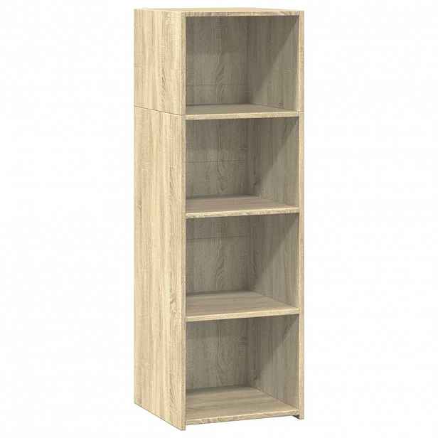 vidaXL Skříň highboard dub sonoma 40 x 41 x 124 cm kompozitní dřevo