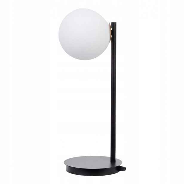 Noční stolní lampa Gama Černá 43 cm Ocel Lakovaná G9 Sigma Lighting