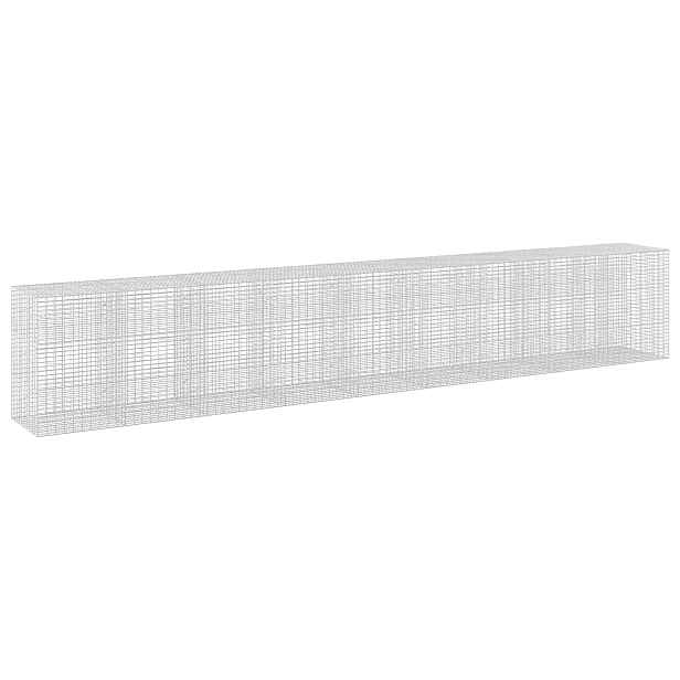vidaXL Gabion s drátem 5 mm a síťkou 5x10 cm 900x100x150 cm