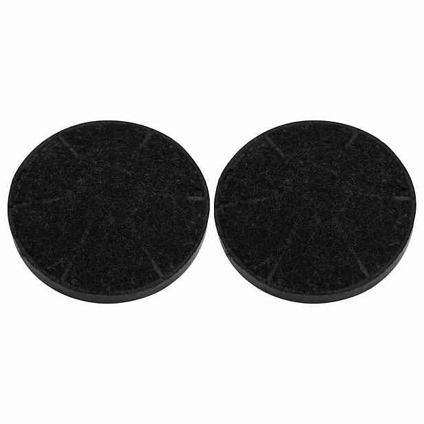 vidaXL Uhlíkové filtry do odsavače par 2 ks 105 x 21 mm