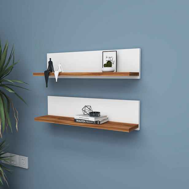 Nástěnná police Shelf - White