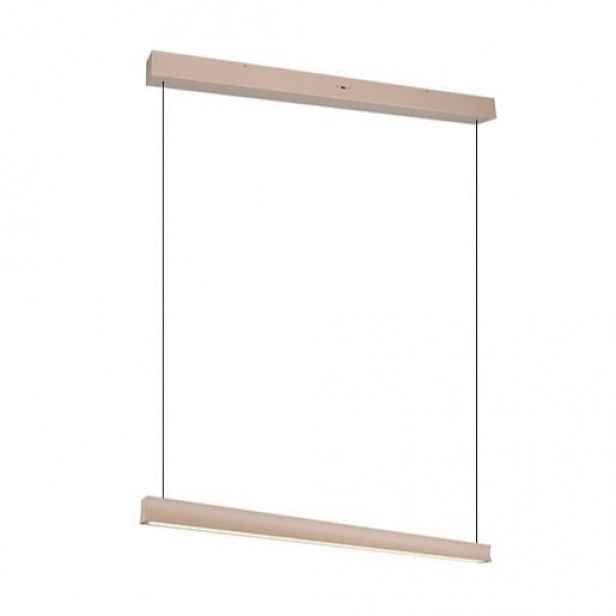 Trio WALLACE led závěsné osvětlení béžová kov 347910143 TR347910143