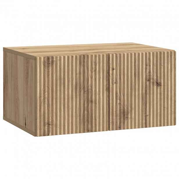 vidaXL Nástěnná TV skříň 59,5 x 41 x 30 cm Dub artisan