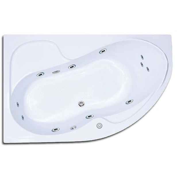Excel Tesárek Laura Hydro Pneu 150 x 100 hydromasážní vana levá