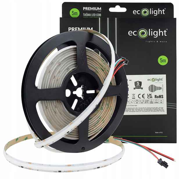 Led pásek Digitální Cob pásek 12W/m 12V Rgb 5m Magic Pixel Tekoucí Digital