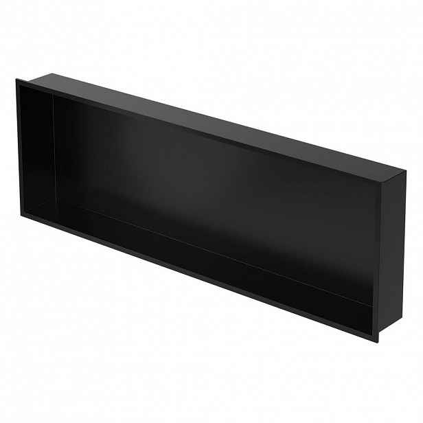 LuxeBath SPRCHOVÁ kabina černá 90/30 cm s rámem