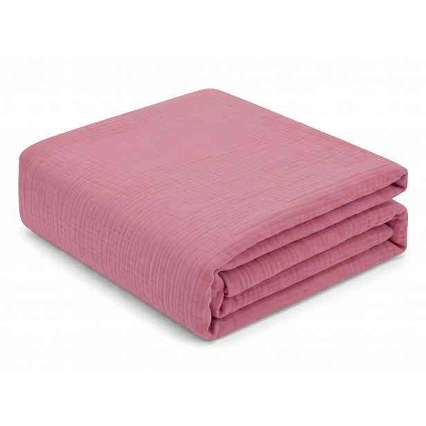 Mušelínová deka 150 x 200 cm 100% Bavlna Double Gauze Měkká Premium na pláž