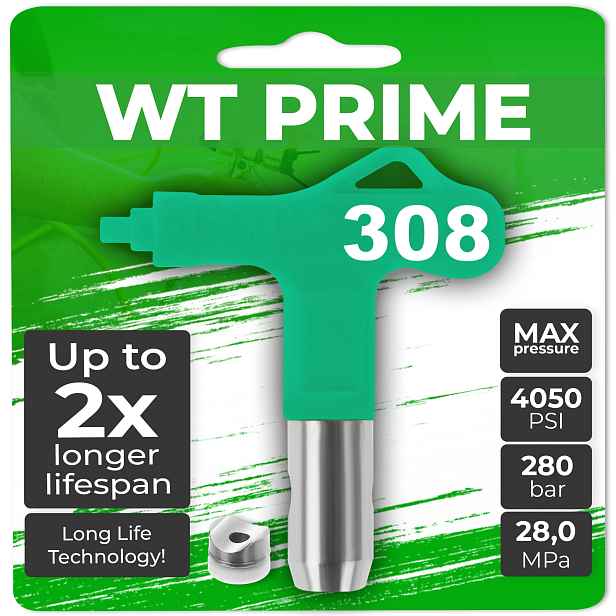 Nízkotlaká malířská tryska Wt Prime 308 Fflp Hea Wabrotech Agregát