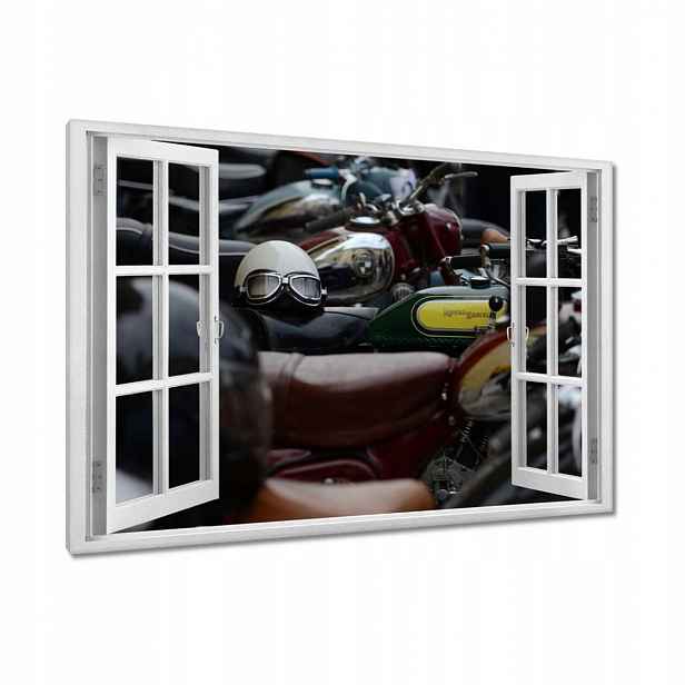 Obrazy 90x60 Motocyklisté