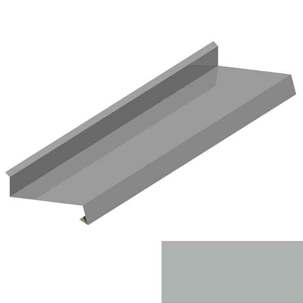 Oplechování římsy RS200S SP 25 RAL 9007 tmavě stříbrná