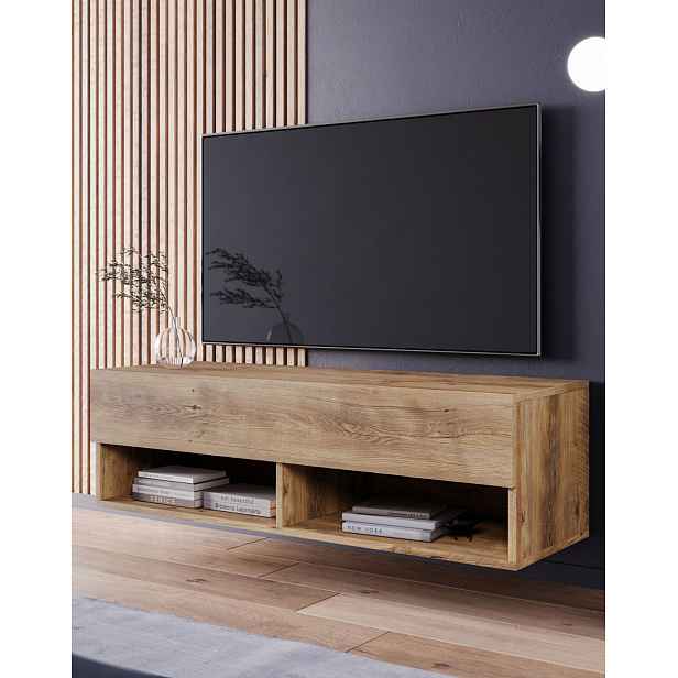 TV stolek Lowboard A, kaštan