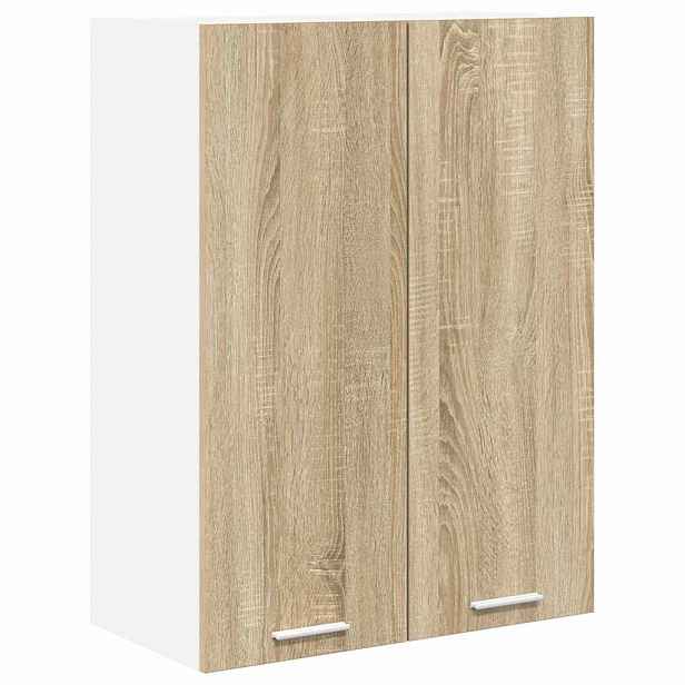 vidaXL Závěsná skříňka Sonoma dub 60 x 31 x 80 cm Kompozitní dřevo