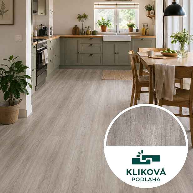 Vinylová podlaha kliková Canadian Design Regina, 1230 x 180 mm, Egibi