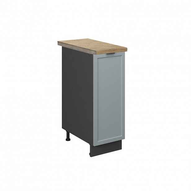 Vicco LÉKÁRNIČKOVÁ SKŘÍŇKA Fame-Line Světle modrošedá 30 cm , PD Dub