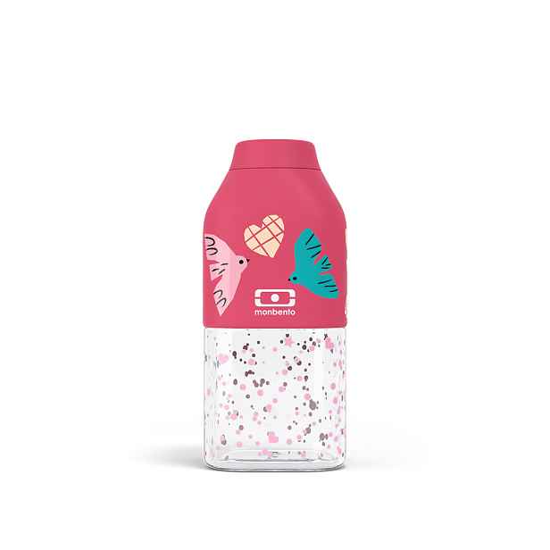 Láhev Monbento S Positive Birds 330ML