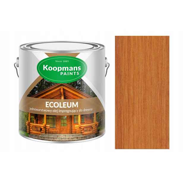 Koopmans Ecoleum Impregnační Olej Na Ochranu Dřeva 2,5 L 226 Mahagon
