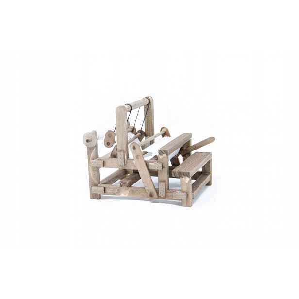 Krosno tkalcovské pro zdobení Betlémů 9 x 7 x 8 cm, pro postavy o výšce 8-10 cm