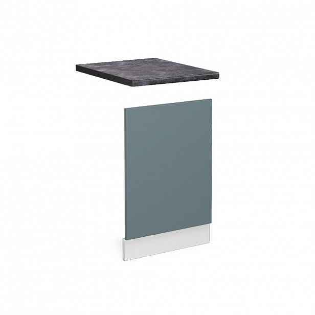 Vicco PŘEDNÍ PANEL R-Line Modrošedá 45 cm , PD Antracit