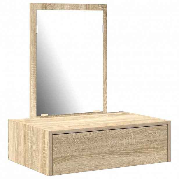 vidaXL Kosmetický stůl Hnědá 60 x 40 x 70 cm Kompozitní dřevo