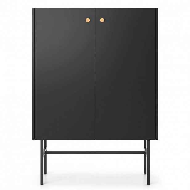 Selsey HIGHBOARD Divenos černá 93 cm