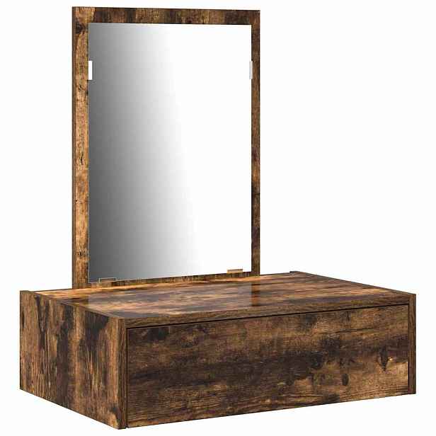 vidaXL Kosmetický stůl Hnědá 60 x 40 x 70 cm Kompozitní dřevo