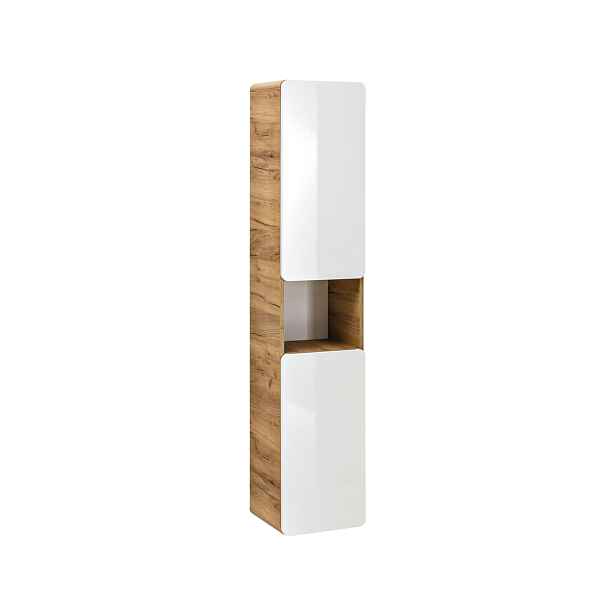 ArtCom Vysoká skříňka do koupelny ARUBA White 800