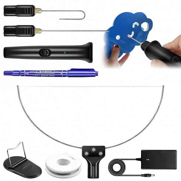 Elektrický stroj Bedee na řezání pěny 18W 3 Nože pro makety a sochy