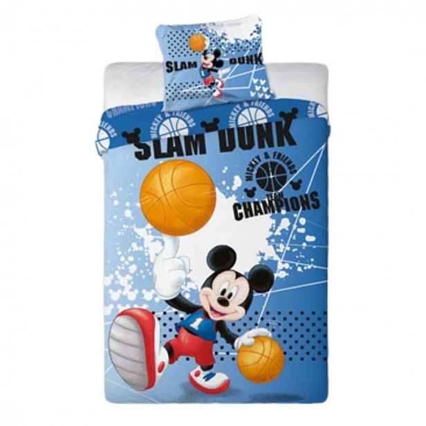 Povlečení Mickey Basketbal 160x200 70x80 Bavlna Sportovní komplet