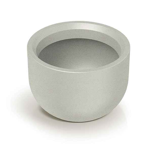 Prosperplast Plastový květináč MOLTAS ROUND pískový, varianta 48 cm